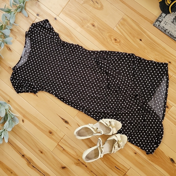 Loveappella Maternity Polka Dot Dress 